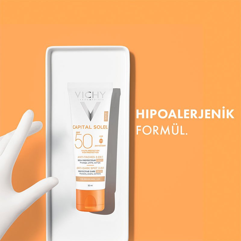 Colored SPF 50+ Sunscreen - Anti - Dark Spot & Tone - Evening Face Cream - TryAladdin