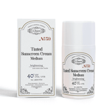 Colored Sun Cream - SPF 40+ Tone - Evening, Brightening with Niacinamide & Hyaluronic Acid - TryAladdin