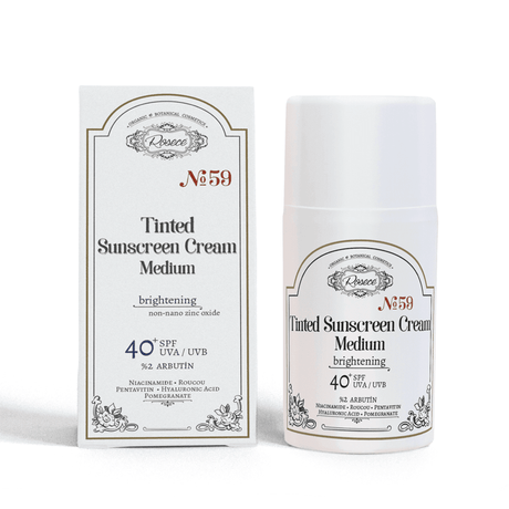 Colored Sun Cream - SPF 40+ Tone - Evening, Brightening with Niacinamide & Hyaluronic Acid - TryAladdin