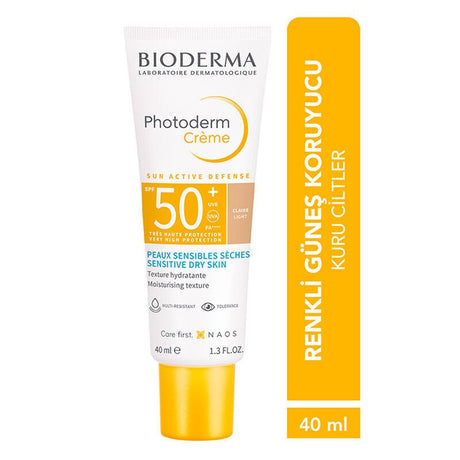 Colored Sunscreen Cream - Very High SPF50+ Protection for Dry Skin - TryAladdin