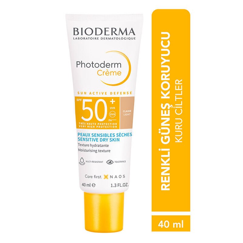 Colored Sunscreen Cream - Very High SPF50+ Protection for Dry Skin - TryAladdin
