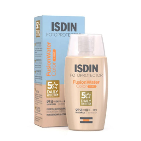 Colored Sunscreen - Hydrating & Tone - Evening SPF50 Ultra - Light Fluid - TryAladdin