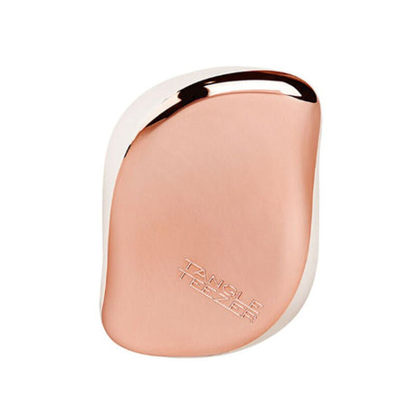 Compact Detangling Hair Brush - Pink Matte Chrome - TryAladdin
