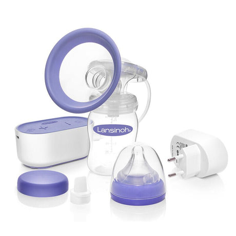 Compact Single Electric Breast Pump - 2 - Phase Technology & 5 Suction Levels - TryAladdin
