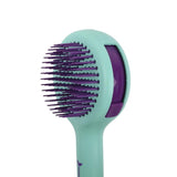 Compact Travel Hair Brush with Retractable Bristles - Green - TryAladdin