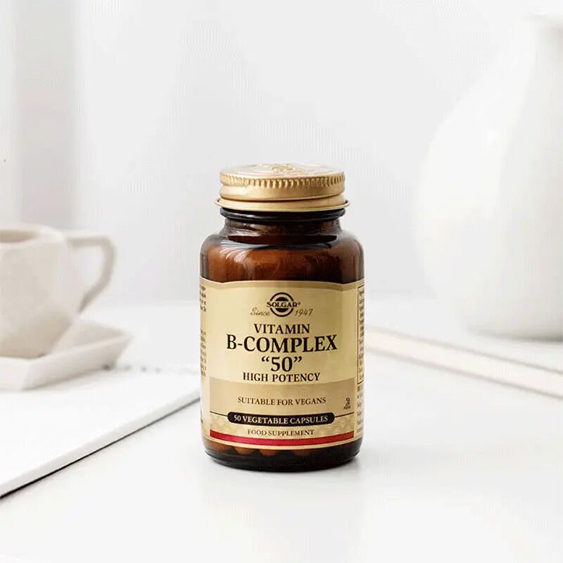 Complete B Vitamin Complex - Energy, Metabolism & Nervous System Support Vegetable Capsules - TryAladdin