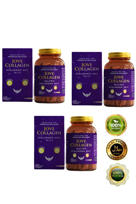 Complex: Hydrolyzed Type 1, 2 & 3 with Vit C, D & HA - 3 - Pack - TryAladdin