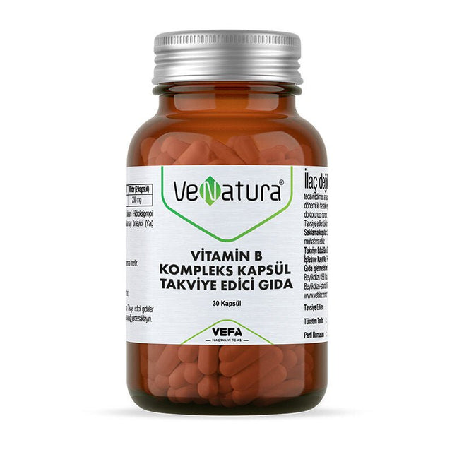 Comprehensive Vitamin B Complex - Energy & Metabolism Support Capsules - TryAladdin