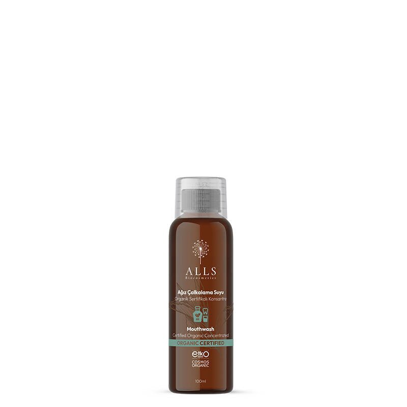 Concentrated Mouthwash - Organic, Alcohol - Free with Aloe & Peppermint - TryAladdin