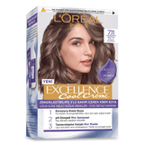 Cool Creme Permanent Hair Color Kit - Extra Ashy Brown 7.11 - TryAladdin