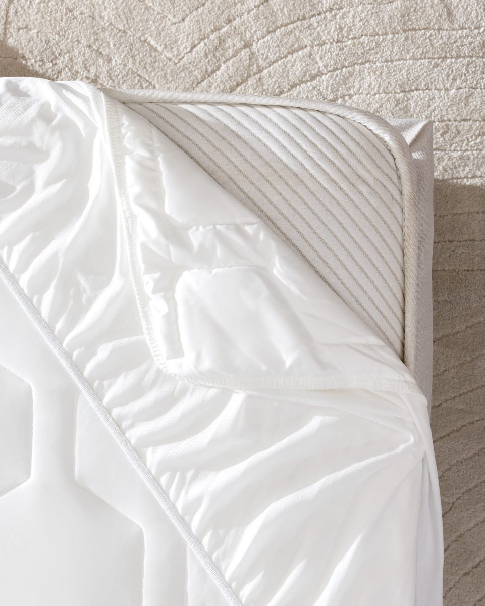 Cooling King Size Plus Fitted Mattress Protector - TryAladdin