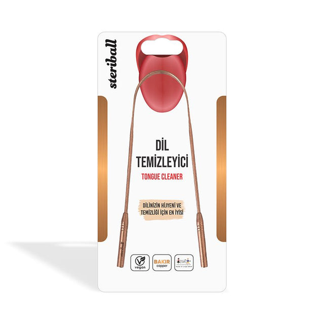 Copper Tongue Scraper for Fresh Breath & Oral Hygiene - TryAladdin