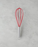 Professional Grade Red Silicone Whisk Kitchen Utensil
