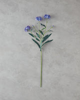 Premium Decorative Blue Cornflower Artificial Flower Stem