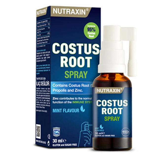 Costus Root, Propolis & Zinc Spray - Mint Flavored Immunity Support - TryAladdin