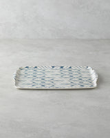 Professional-Grade-Melamine-Non-Slip-Serving-Tray-Set-Blue