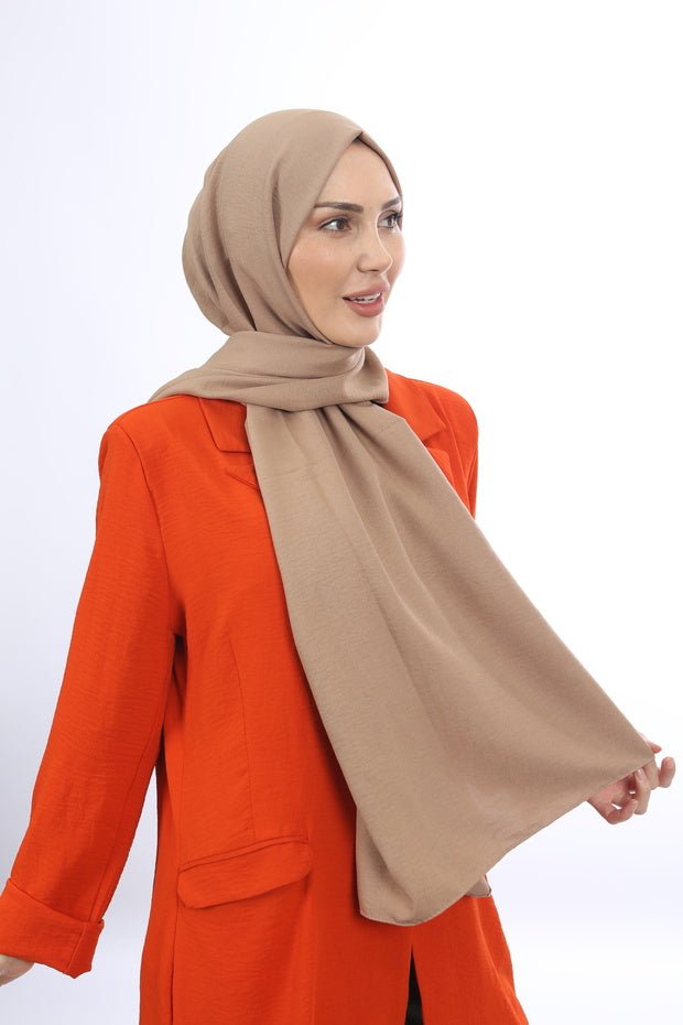 Cotton Crushed Jazz Shawl, Versatile & Soft - TryAladdin