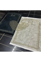 Couples Prayer Rug Set With Heart - TryAladdin