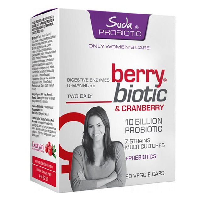 Cranberry & Probiotic Blend - Digestive & Immune Support Capsules - TryAladdin