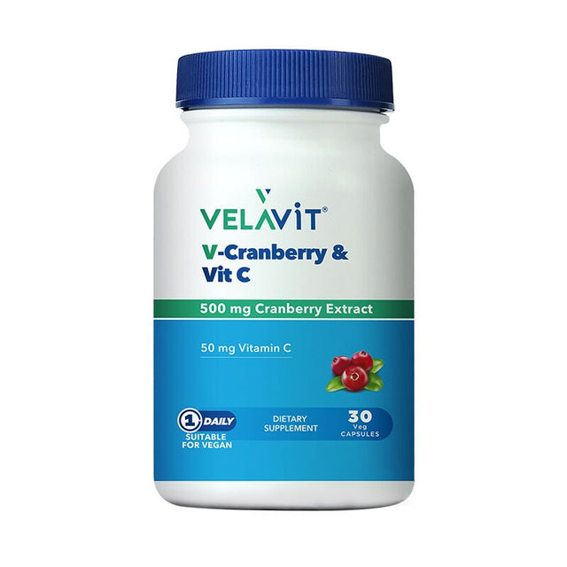 Cranberry & Vitamin C - Immune & Antioxidant Support Capsules - TryAladdin