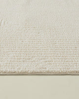 Cream Fringed Area Rug - Soft Living Room & Bedroom Floor Carpet - TryAladdin