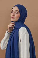 Crushed Cotton Shawl, Lightweight & Wrinkle - Free - TryAladdin