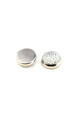 Crystal Embellished Magnetic Scarf Clip - 1.5 cm (1 Piece) - TryAladdin