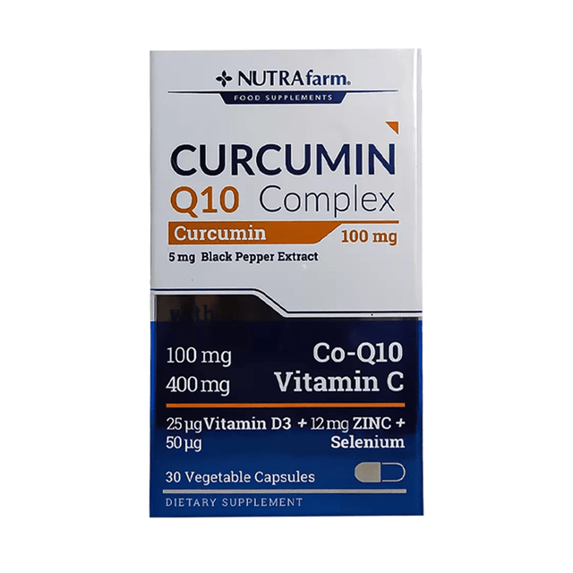Curcumin CoQ10 Complex - Advanced Wellness Support Capsules - TryAladdin