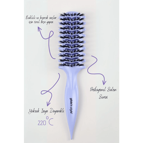 Curl Defining Brush for Curly Hair - Styling & Detangling Tool - TryAladdin
