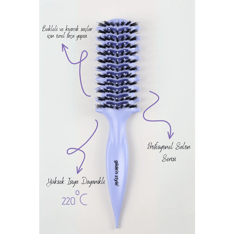 Curl Defining Brush for Curly Hair - Styling & Detangling Tool - TryAladdin