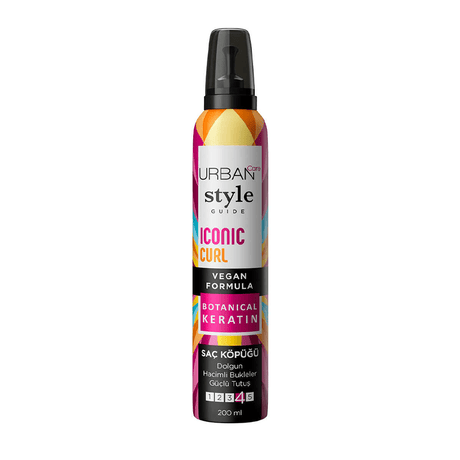 Curl Defining Hair Mousse for Volume & Frizz Control, 200ml - TryAladdin