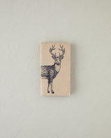 Bulk Decorative Paper Napkins Deer Motif Black 33x40cm