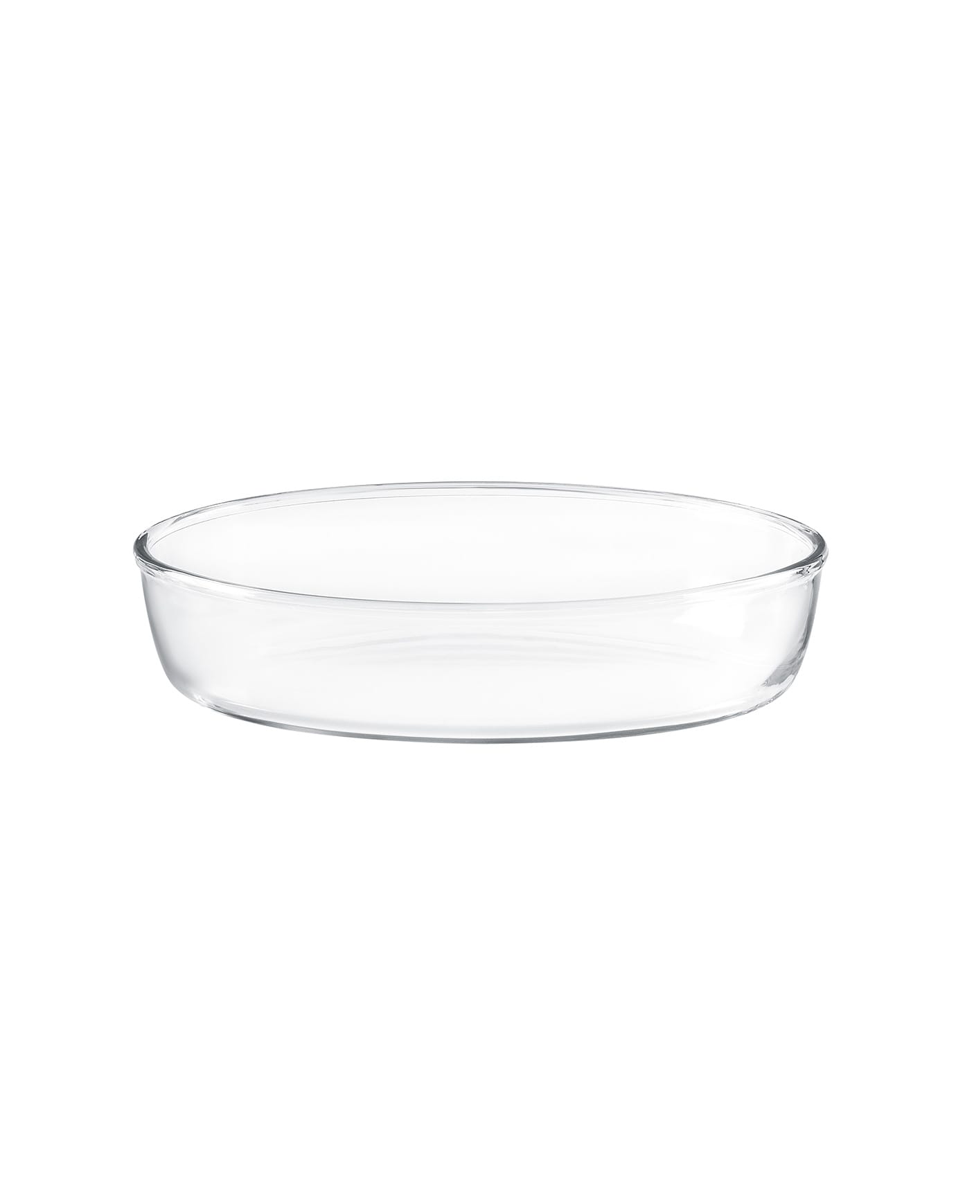Small Oval Borosilicate Glass Baking Dish