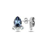 Swarovski Crystal Drop Earrings - Romantic Pear Cut & Feminine Design