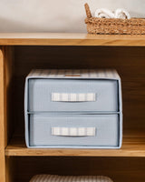 Polypropylene Double Storage Drawer - Nuage Cloud Design