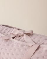 Polyester Double Bedspread - Elegant Powder Pink