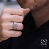 Premium Sterling Silver Fihi Ma Fih Men's Ring