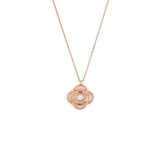 Premium 925 Sterling Silver Pink Lifebuoy Necklace
