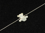 Premium Sterling Silver Bear Charm Anklet