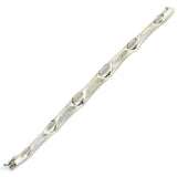 Professional 925 Sterling Silver Herringbone Bracelet