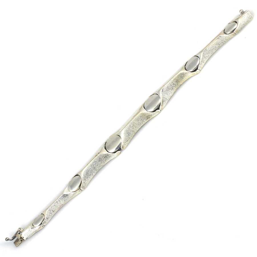 Professional 925 Sterling Silver Herringbone Bracelet