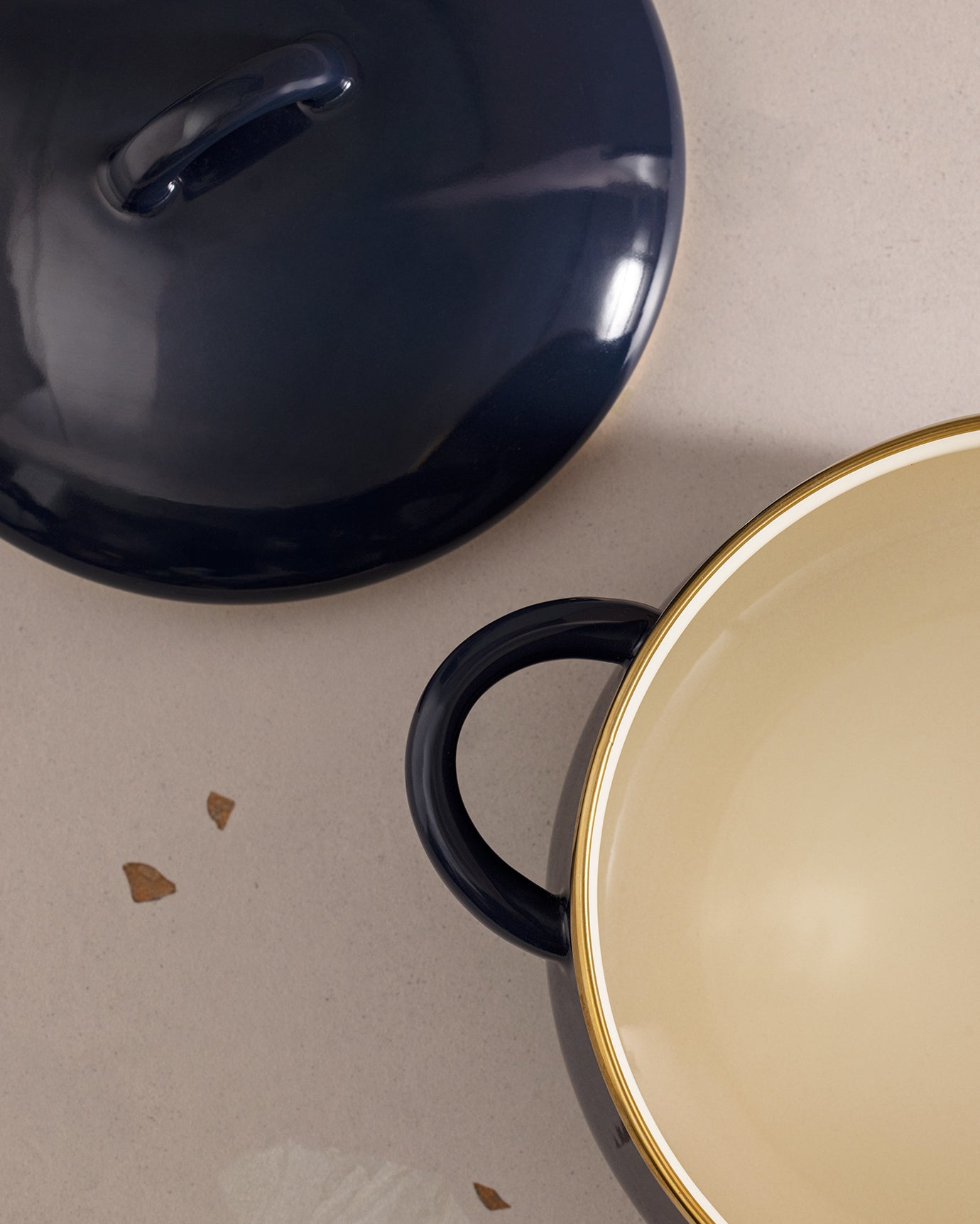 24 cm Blue Saucepan