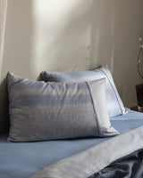 100% Cotton King Size Duvet Set - Soft Crepe Weave & Printed Design