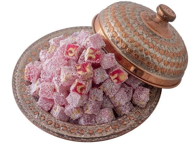 Professional Rose Hazelnut Turkish Delight