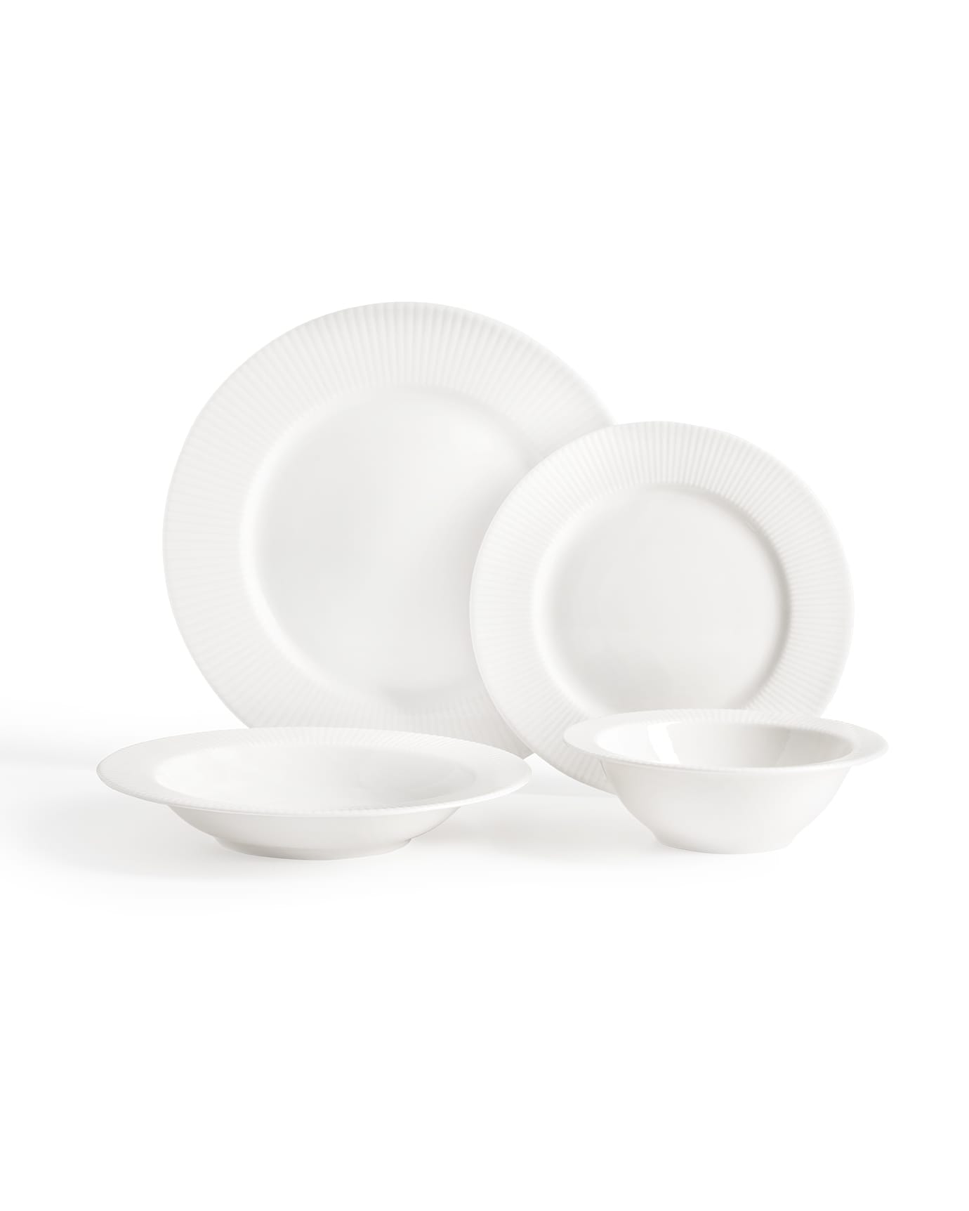 New Bone 6-Person Dinner Set - Elegant Grace Design