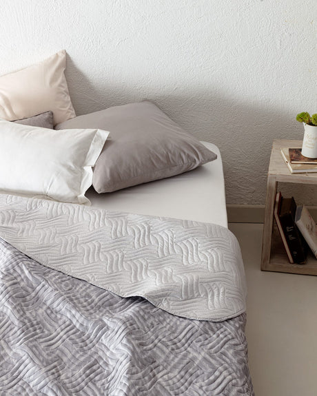 King Size Printed Bedspread Cover - Darcia Pattern