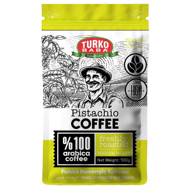 TURKOBABA Authentic Menengic Pistachio Coffee - 100g