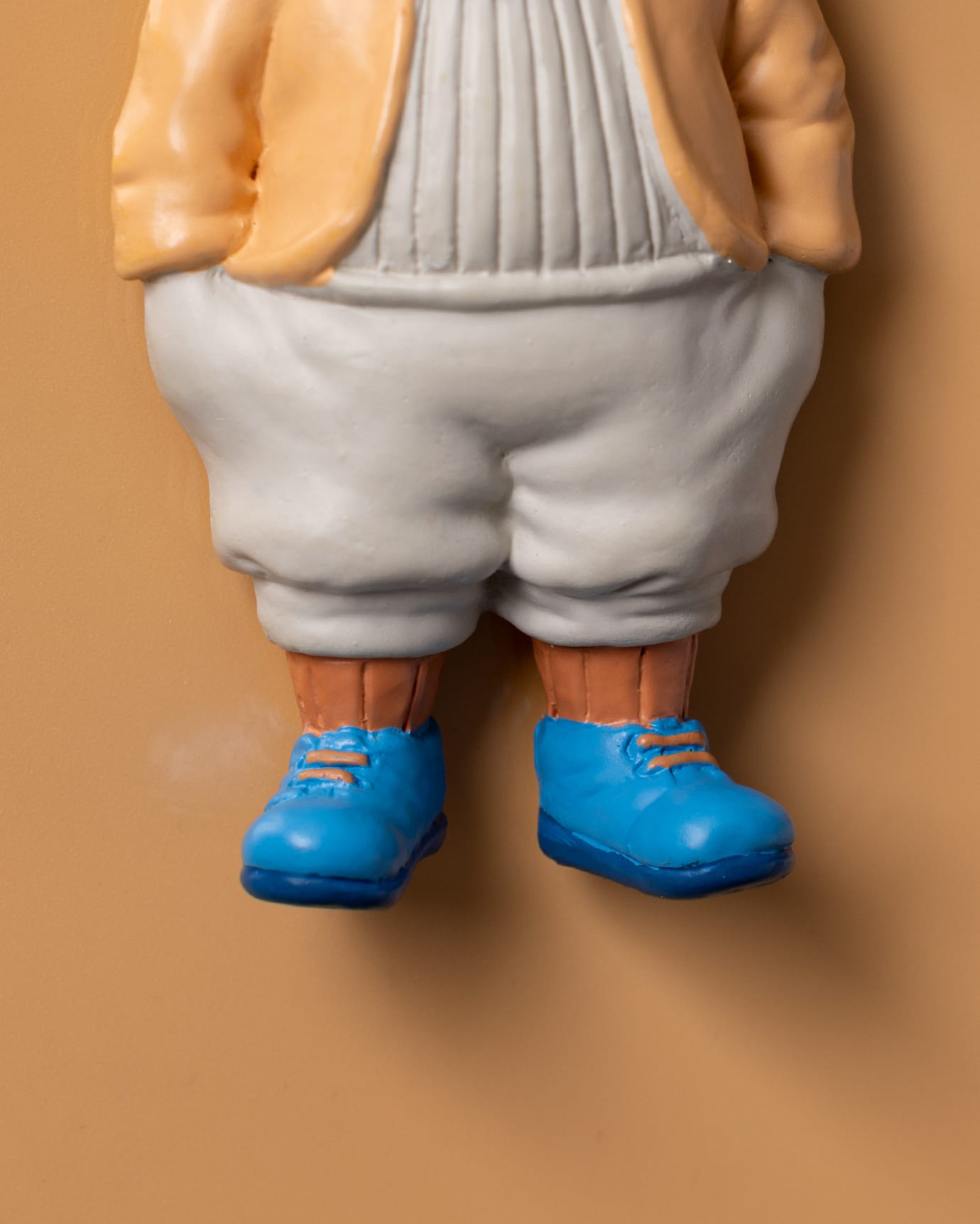 Paddington Bear Fridge Magnet - Collectible Home Decor Accent, Salmon & Blue