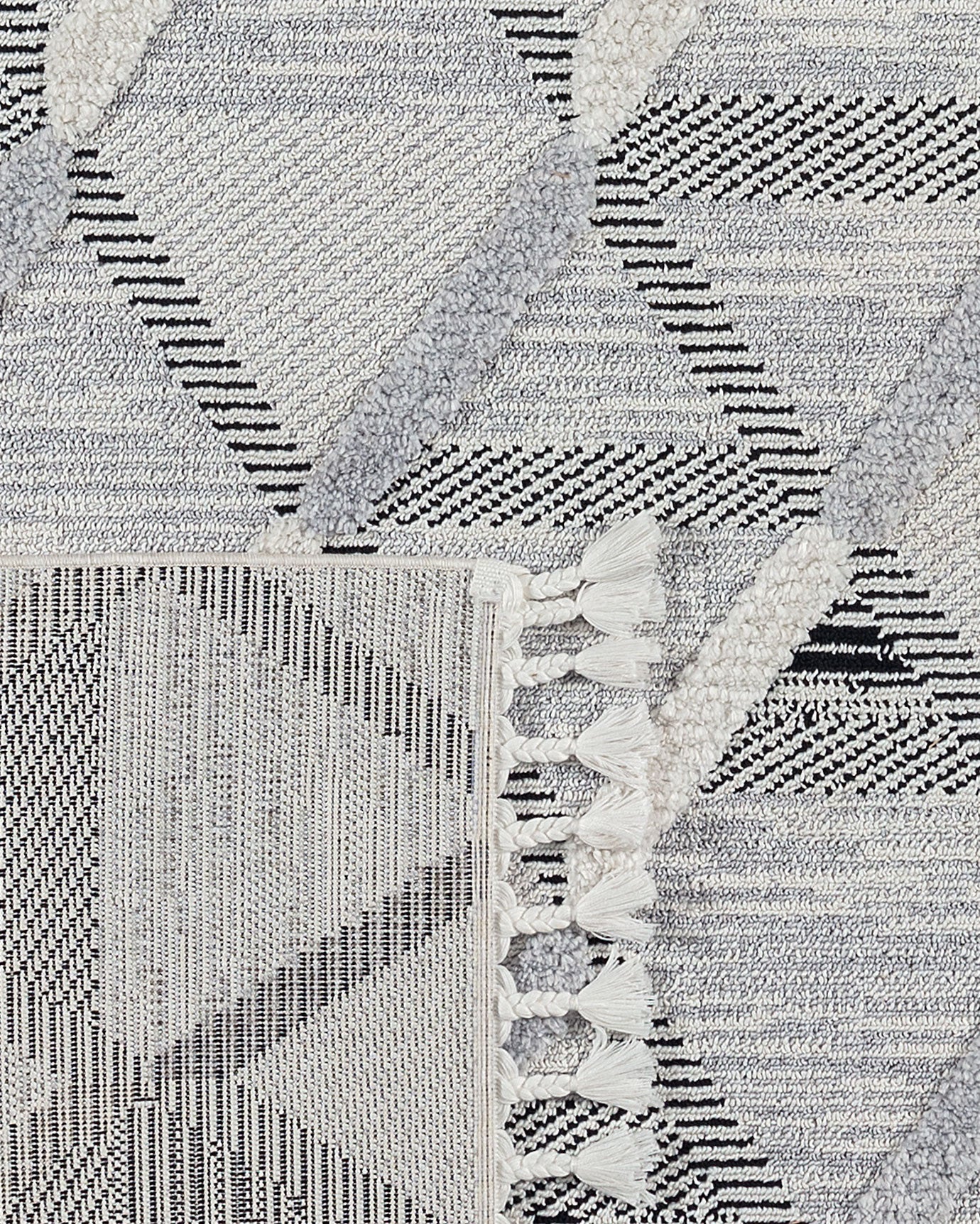 Alfombra de área de poliéster de felpa suave - Diseño moderno de Coleus para espacios de vida