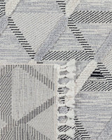 Alfombra de área de poliéster de felpa suave - Diseño moderno de Coleus para espacios de vida